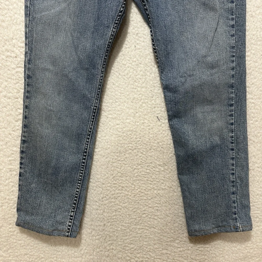 Levis 511 Jeans Men's Blue Faded Wash Straight Denim‎ Size 33